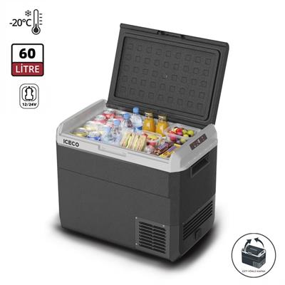 ICECO MCD60D 12/24Volt 60 Litre Kompresörlü Outdoor Oto Buzdolabı