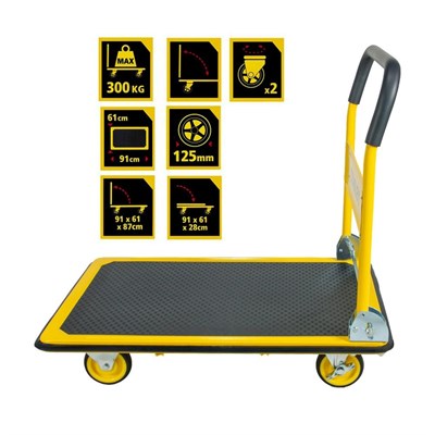Stanley PC538 300Kg Profesyonel Paket Taşıma Arabası