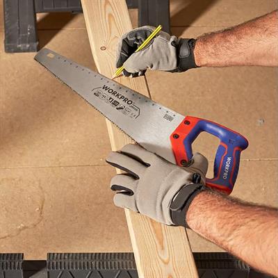 WORKPRO WP215007 500mm SK5 7 TPI Ağır Hizmet Tipi El Testeresi