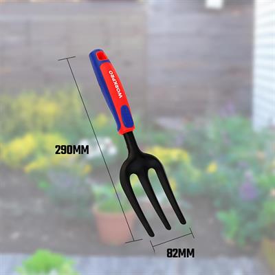 WORKPRO WP331027 290x82mm Çelik Profesyonel Mini Bahçe Çatalı