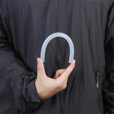 WORKPRO WP432002 11x200mm Sıcak Silikon Tabancası İçin 50 Adet Şeffaf Yedek Silikon/Mum