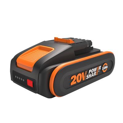 WORX WA3639 20Volt 2.0Ah. Li-ion PowerShare Yedek Akü