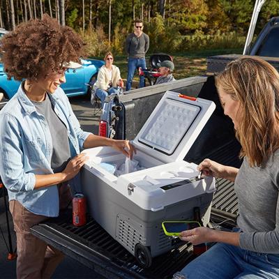 Worx WX876.9 12/24/220Volt 22Litre Kompresörlü Outdoor Oto Buzdolabı (Akü Dahil Değildir)