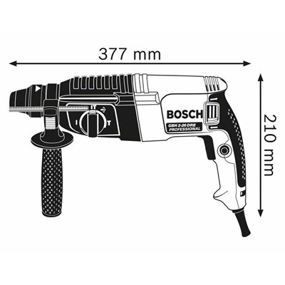 Bosch GBH 2-26 DRE Pnömatik Matkap