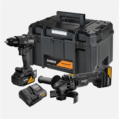 Dewalt DCK2223MP2T Mclaren Avuç Taşlama Matkap Set 18V 5AH