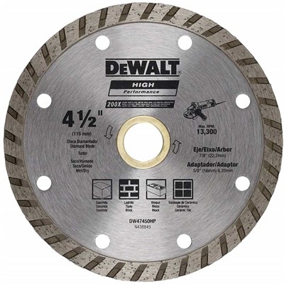 Dewalt DW47450HP Turbo Elmas Disk 115 mm