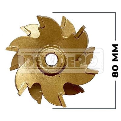 Kanal Açma Makinesi Bıçağı 35mm 6X2