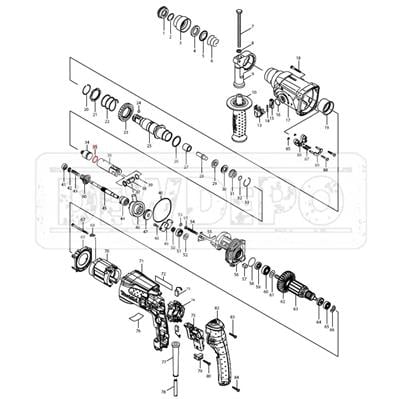 Makita HR2470 Piston O Ring 213227-5