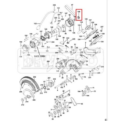 N004510 Dewalt DWS780 Kasnak