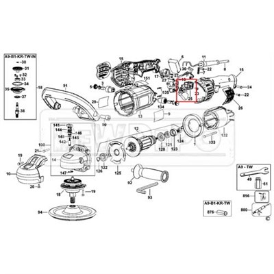 N024326 Dewalt DWP849X Şalter
