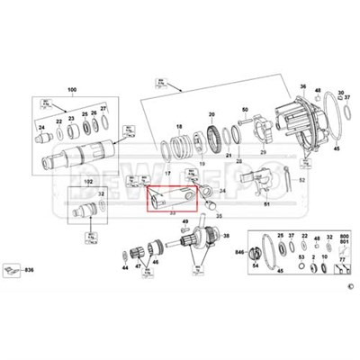 N031769 Dewalt D25013 Piston Kılıf