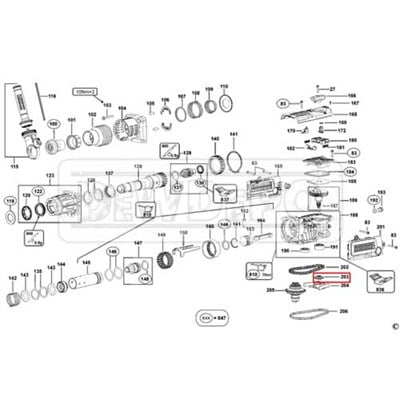 N041837 Dewalt D25501 Zincir Dişli