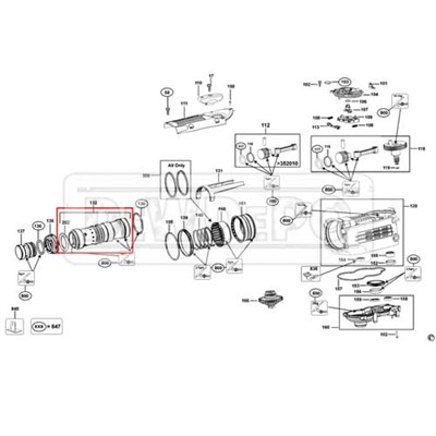 N079394 Dewalt D25721 Silindir
