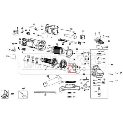 N175104 Dewalt 608 Rulman
