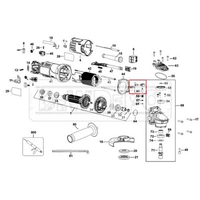 N181767 Dewalt DWE4050 Kilit Seti