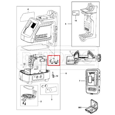 N234239 Dewalt DW088K Yay