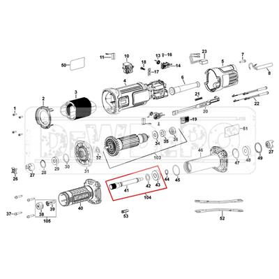 N396960 Dewalt DWE4884 Mil