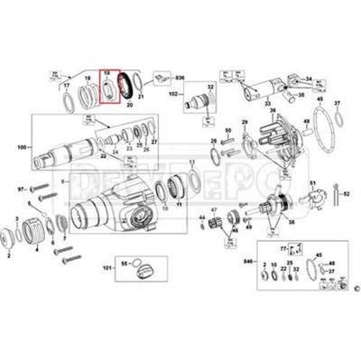 N417735 Dewalt DCH133 Kilit Halka