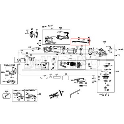 N447003 Dewalt DWE4257 Bağlantı Kolu