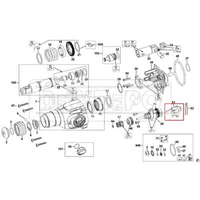 N493869 Dewalt D25133 Vites Çatalı