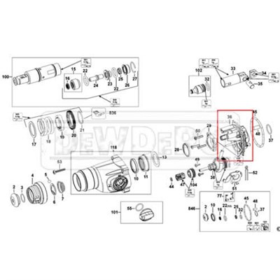 N495867 Dewalt D25143 Ara Blok
