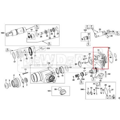 N495867 Dewalt D25134 Ara Blok