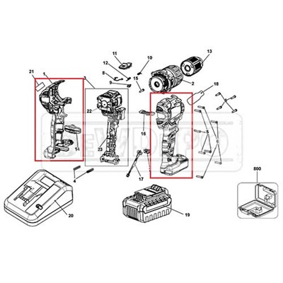 N500311 Stanley SBH20 Gövde