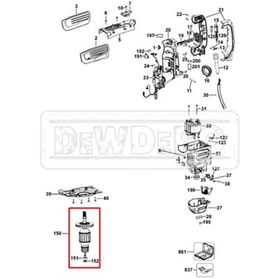 N585925 Dewalt D25733 Endüvi