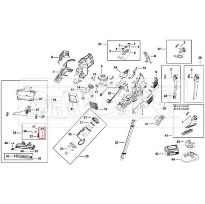 N609679 Black+Decker BHFEV362DA Kayış