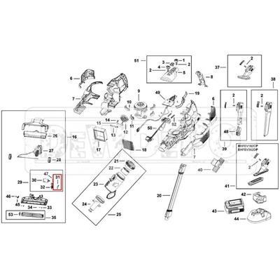 N609679 Black+Decker BHFEV36B2DW Kayış