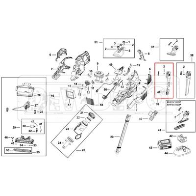 N764709 Black+Decker BHFEV362D Fırça
