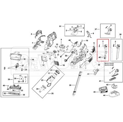 N764709 Black+Decker BHFEV182C Fırça