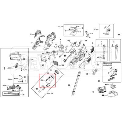 N924813 Black+Decker BHFEV182C Hazne