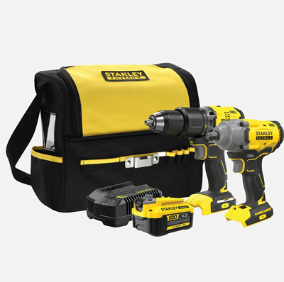 Stanley SFMCK217M1S-QW 18V Akülü Darbeli Matkap ve Somun Sıkma 2li Seti