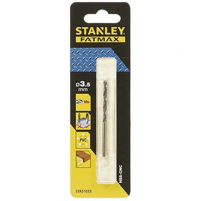 Stanley STA51033 Metal Matkap Ucu 3,5mm (2'li Paket)