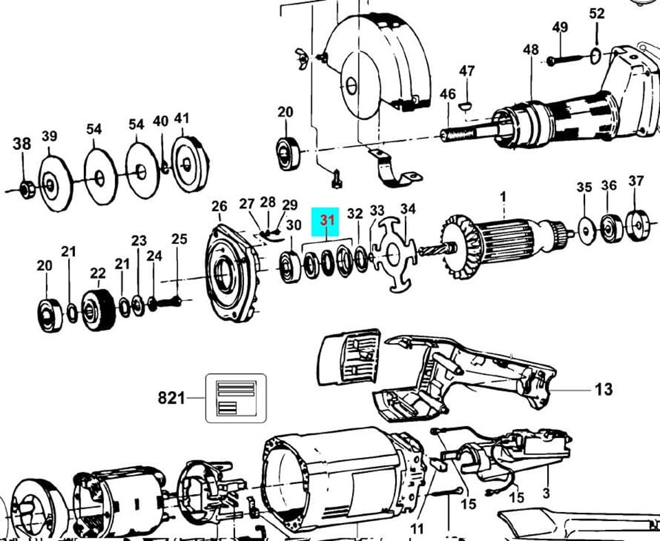 931067-00 Dewalt DW882 Seal | dewdepo