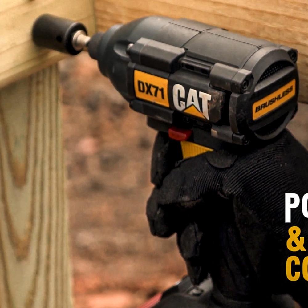 CAT DX12K 18Volt/2.0Ah Li-ion Çift Akülü Kömürsüz Profesyonel Darbeli ...