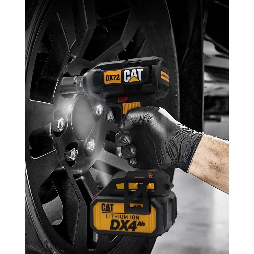 CAT DX72 18Volt/4.0Ah Li-ion Çift Akülü Şarjlı 350Nm Kömürsüz ...