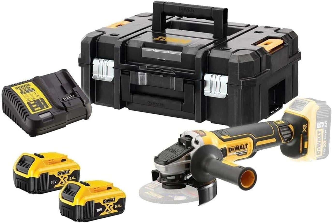 Dewalt DCG405P2 Avuç Taşlama 18V 5AH | dewdepo