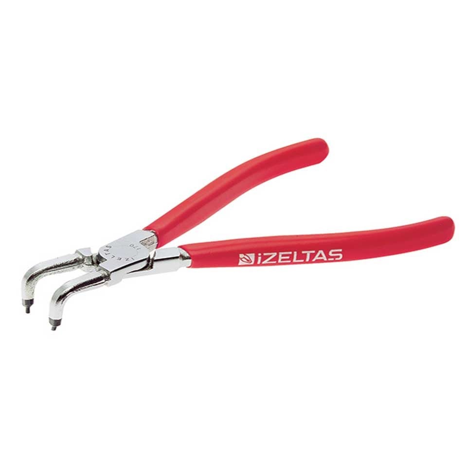 İzeltaş İç Segman Pense Eğri 210 mm