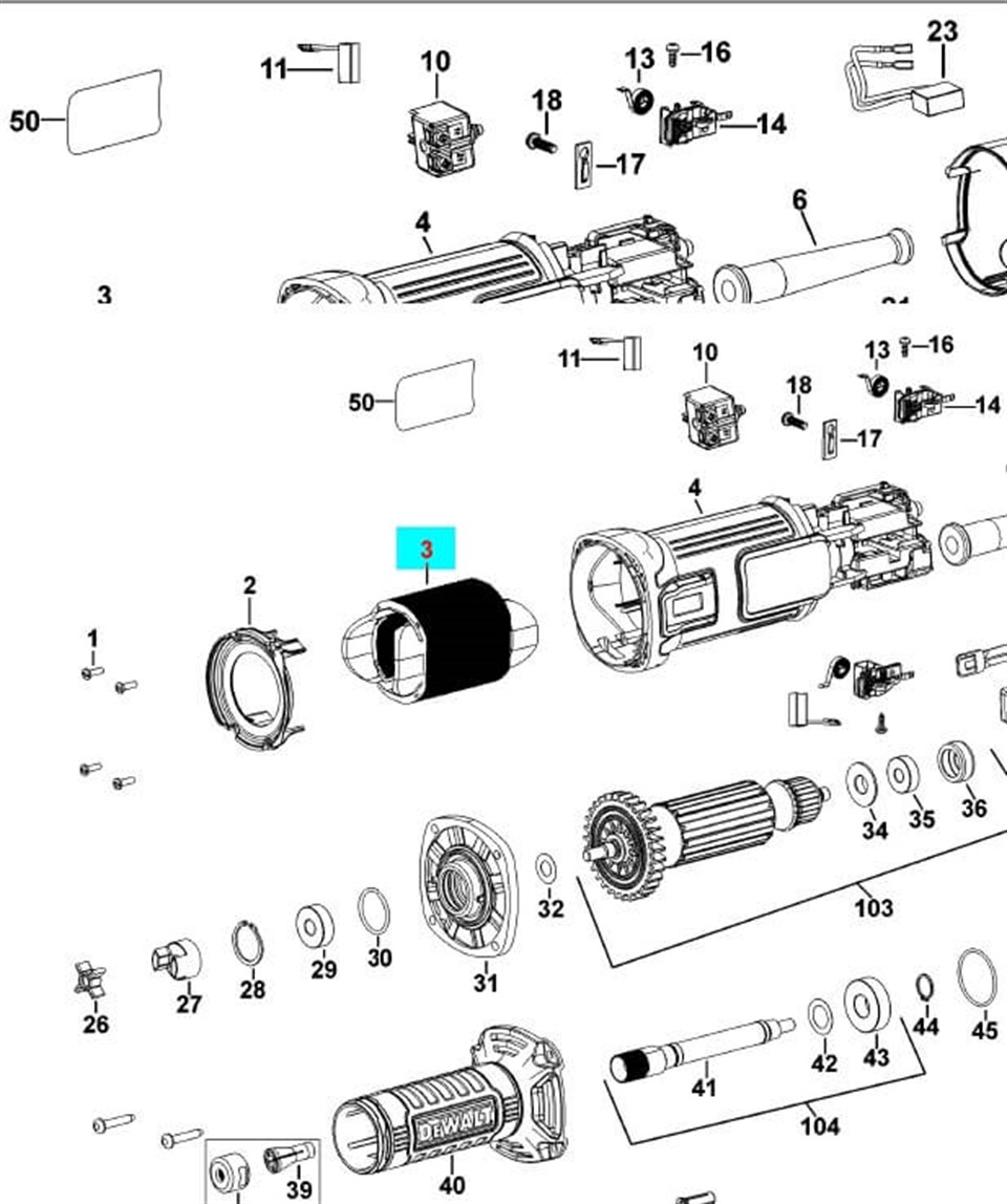 N386326 Dewalt DWE4884 Yastık | dewdepo