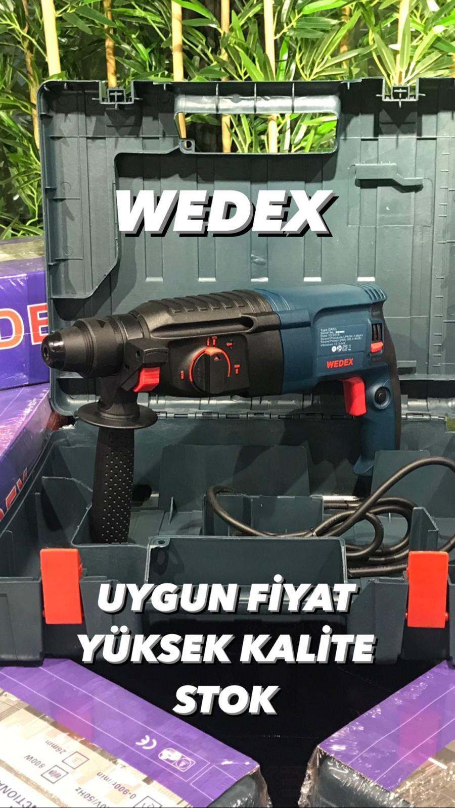 Wedex Z1A 2-26 Sre Kırıcı Delici Matkap