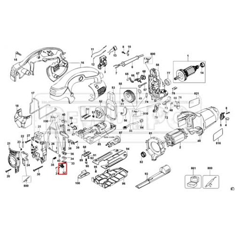 N127658 Dewalt DW331K Bıçak Tutucu | dewdepo