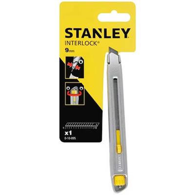 Stanley 0-10-095 Kilitlli Maket Bıçağı 9 mm | dewdepo