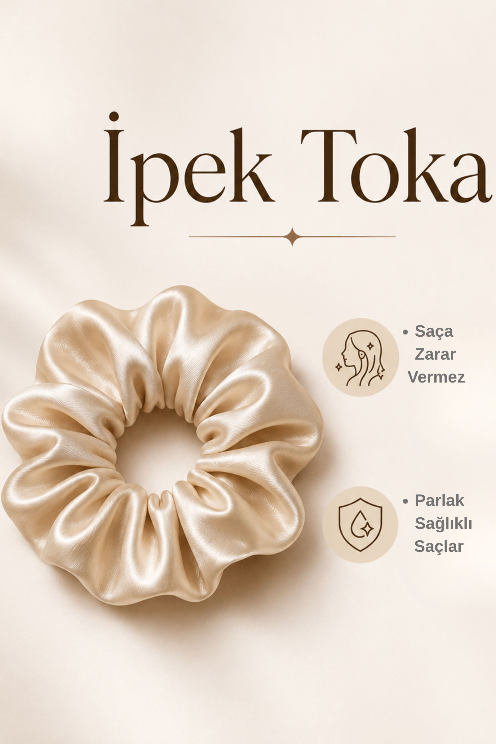 %100 İpek Vizon Toka   Bahtiyar İpek İpek Toka