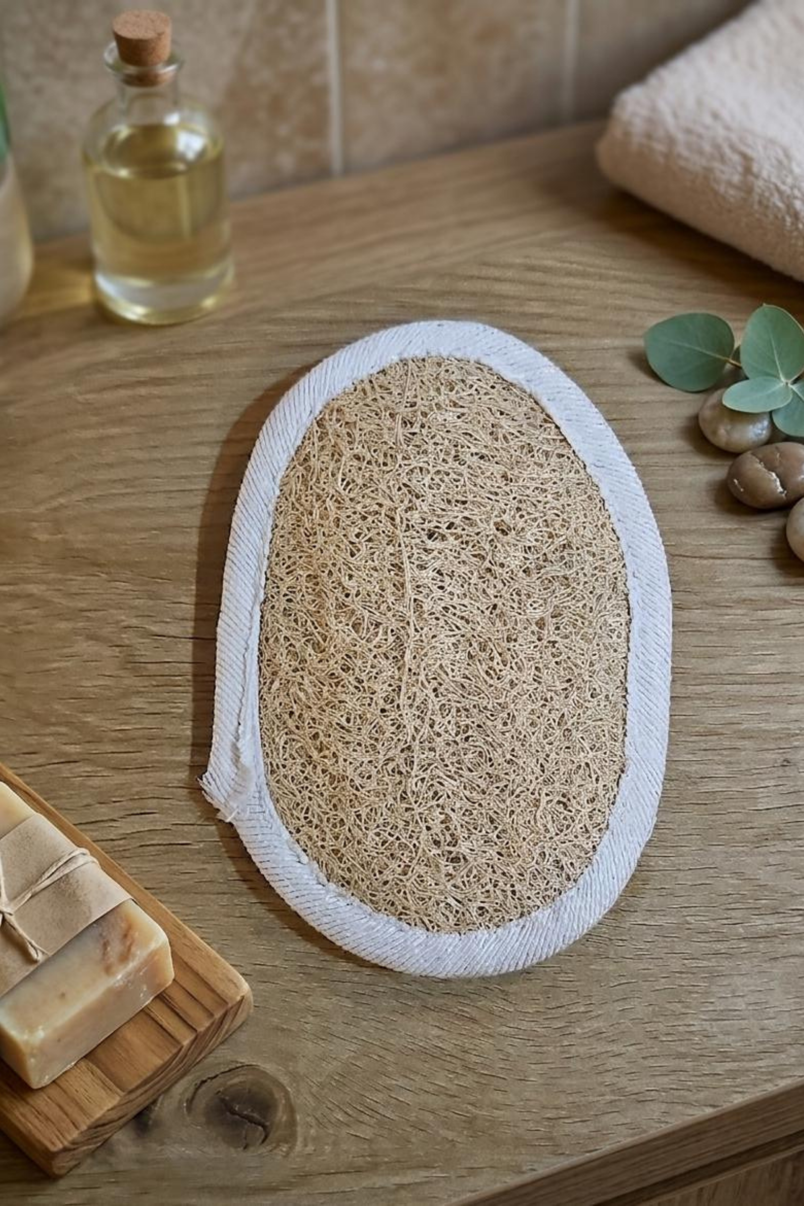 Oval Yüz Kabak Lifi  Bahtiyar İpek İpek Kese
