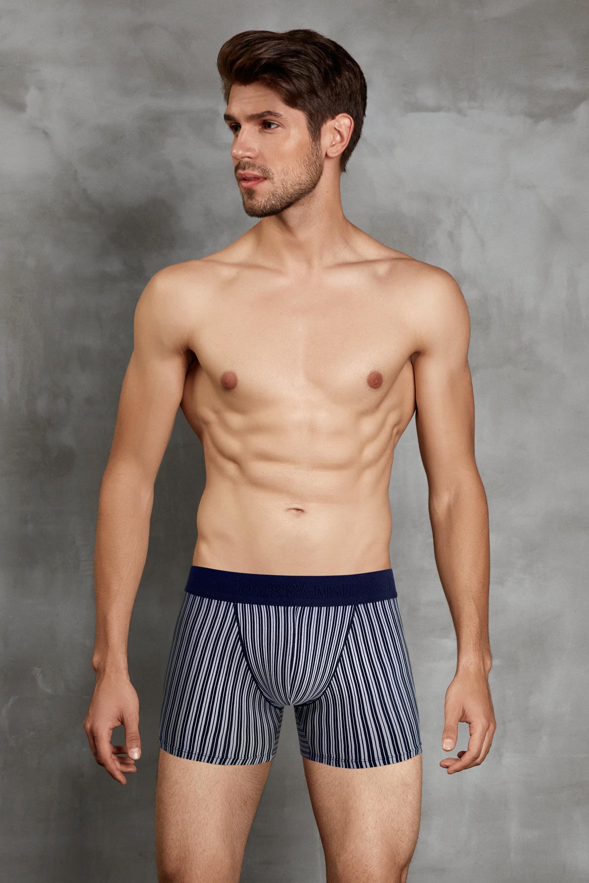 Doreanse 1866 Lacivert Erkek Modal Normal Paça Boxer