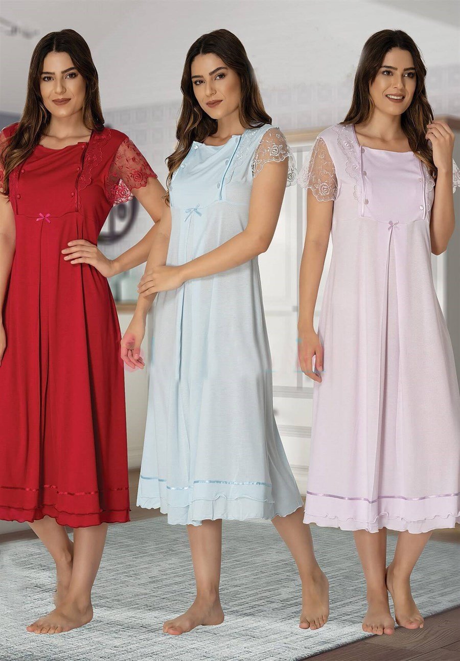 Effortt 2052 Pembe Lohusa Gecelik