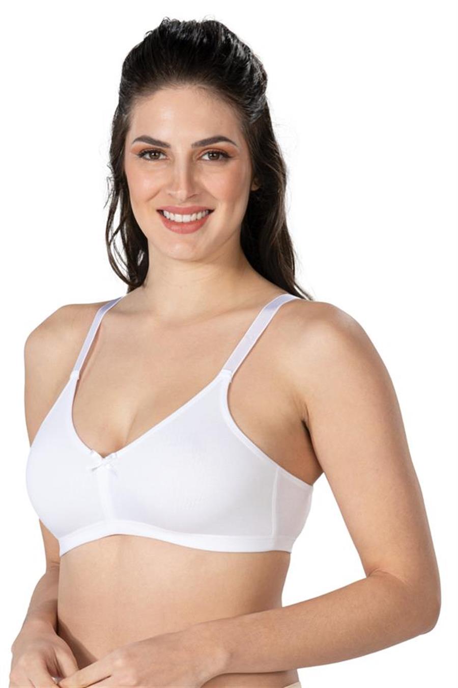 Emay 1420 Beyaz Modal Cotton Sütyen