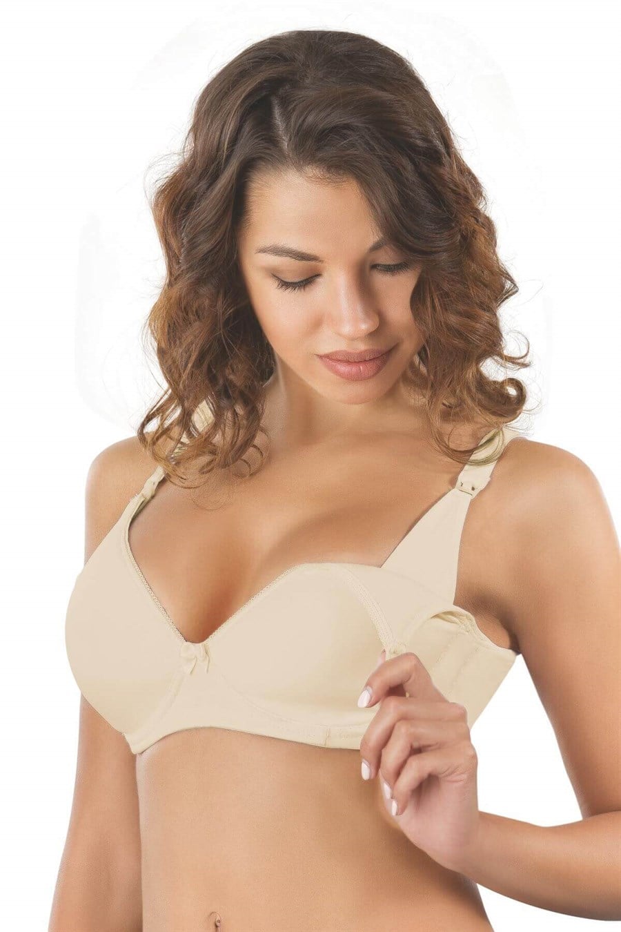 Emay 166 Ten Balenli Push-Up Emzirme Sütyen